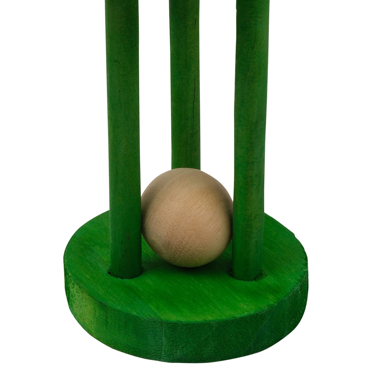 Lexi & Me Small Animal Wooden Rolling Barrel Toy Green