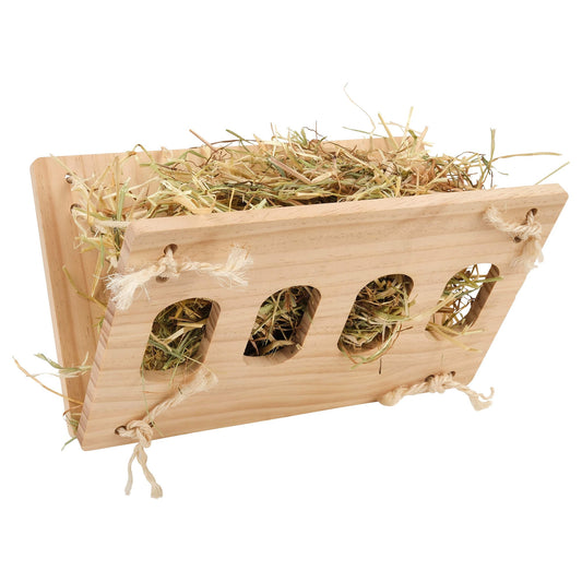 Lexi & Me Small Animal Wooden Mountable Feeder Hay Manger