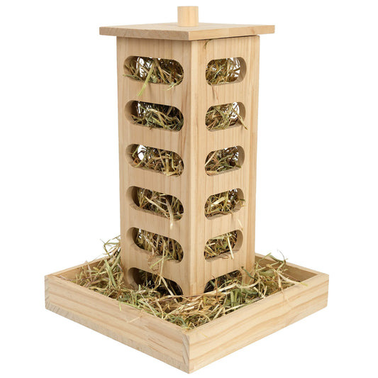 Lexi & Me Small Animal Wooden Hay Feeder Tower