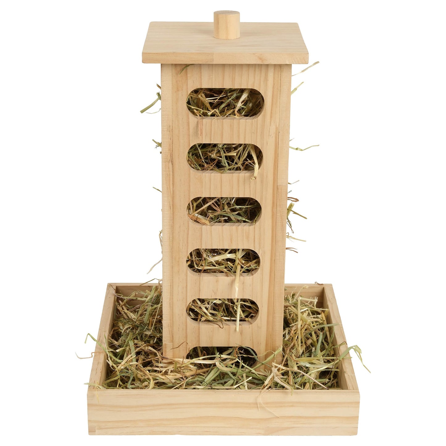 Lexi & Me Small Animal Wooden Hay Feeder Tower