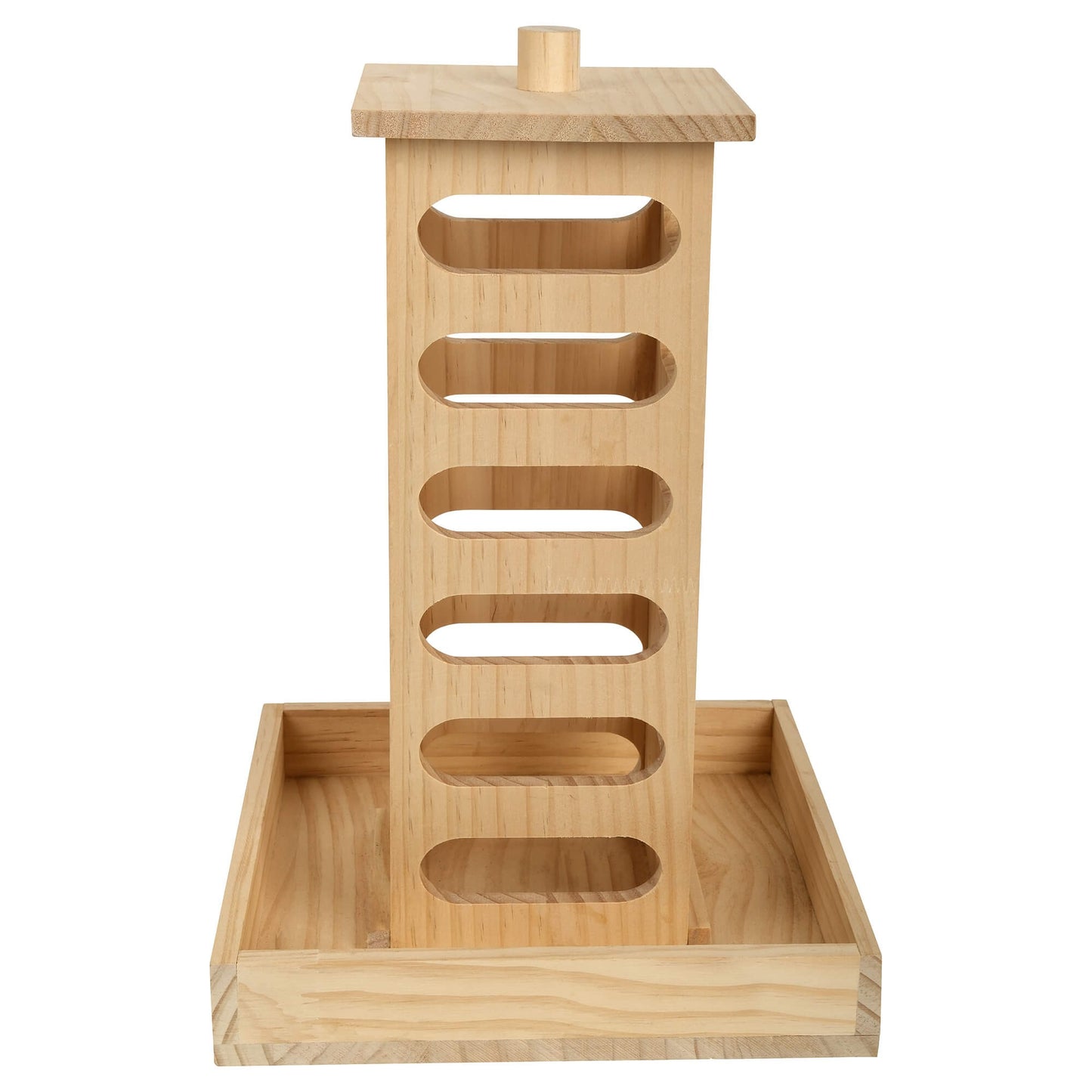 Lexi & Me Small Animal Wooden Hay Feeder Tower