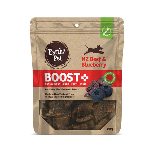BOOST+ Beef & Blueberry Air-Dried Dog Treats