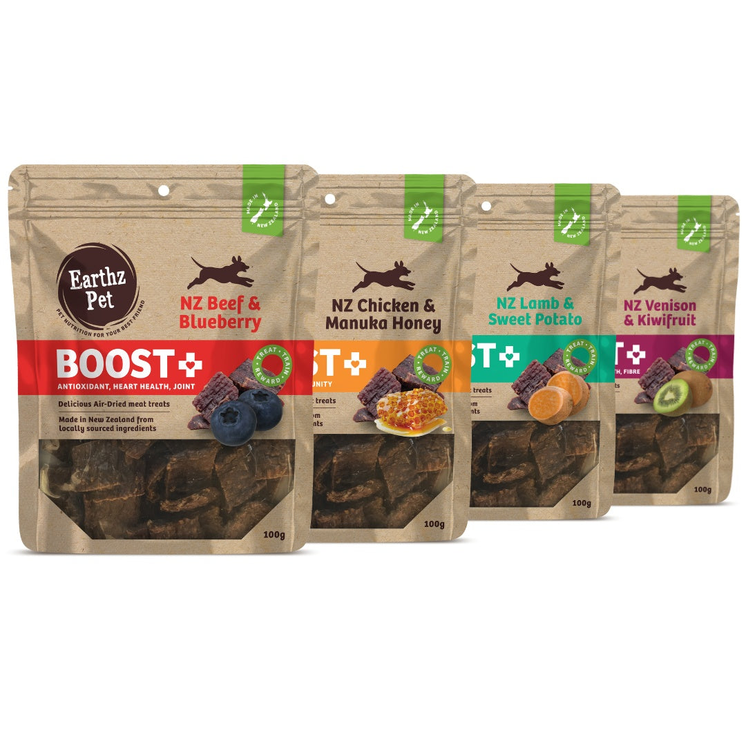 BOOST+ Venison & Kiwifruit Air Dried Dog Treats