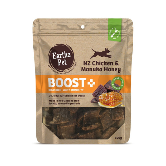 BOOST+ Chicken and Manuka Honey Air Dried Dog Treats