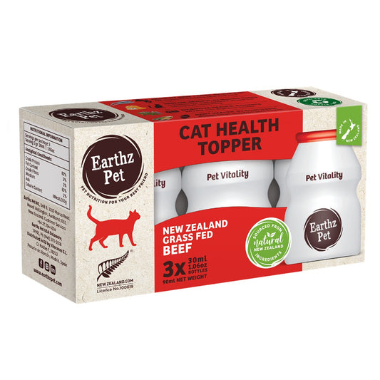 Earthz Pet Beef Health Cat Gravy Topper