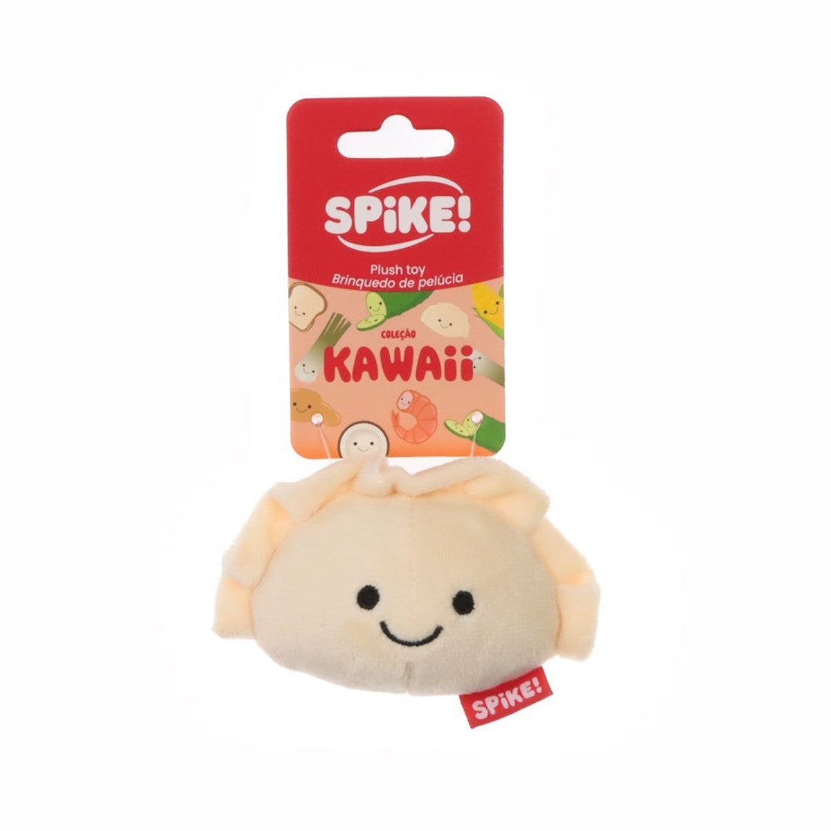 Spike Kawaii Gyoza Plush Dog Toy