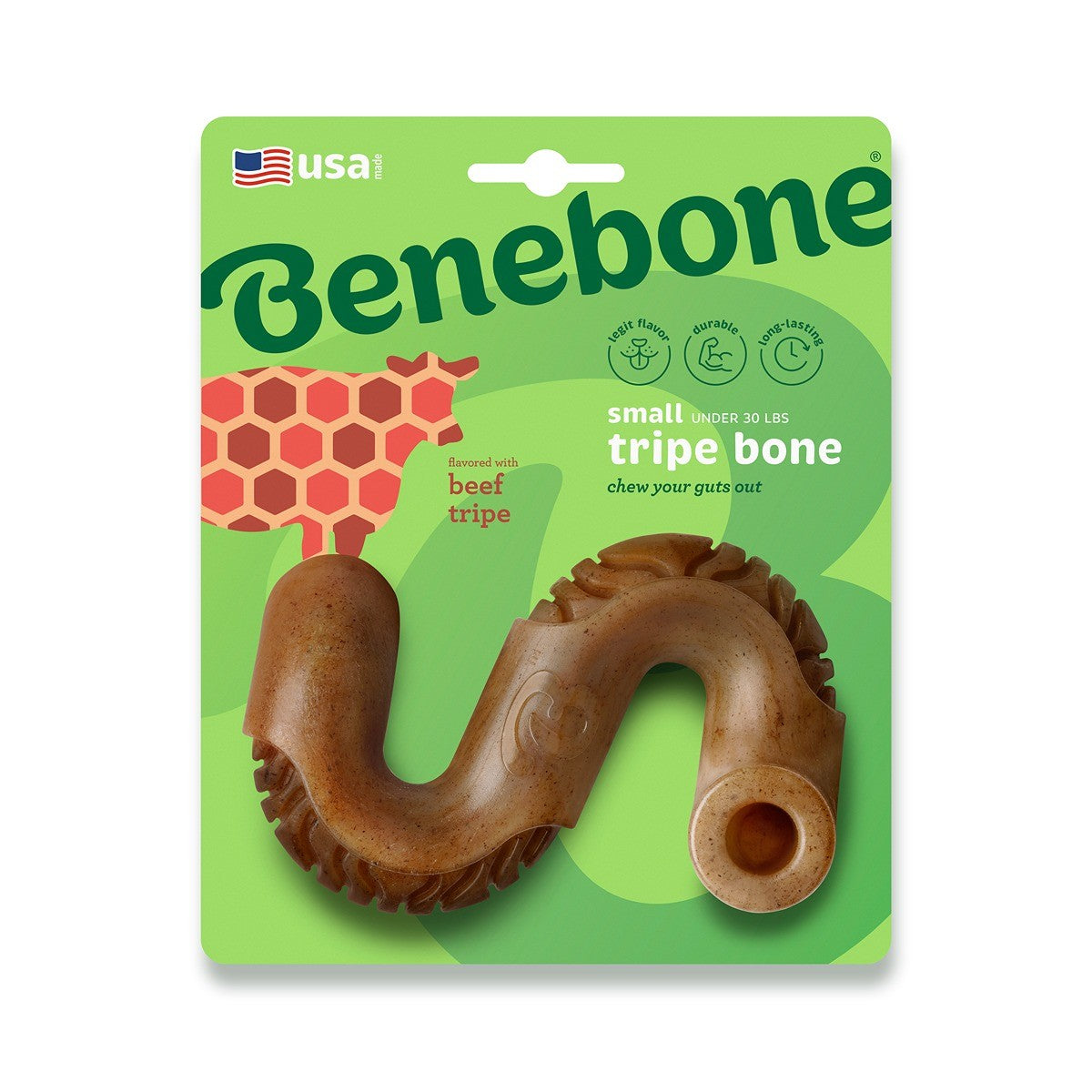 Benebone Tripe Bone Dog Toy