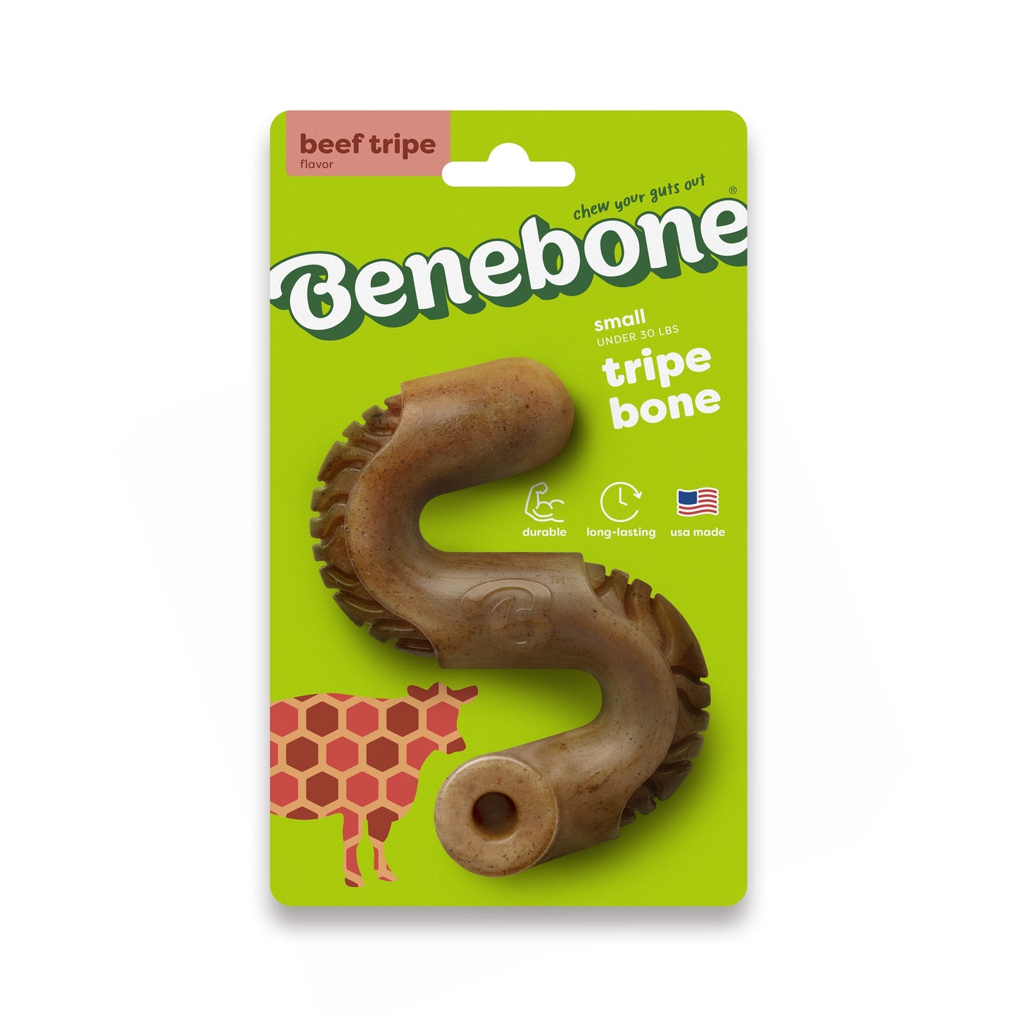 Benebone Tripe Bone Dog Toy