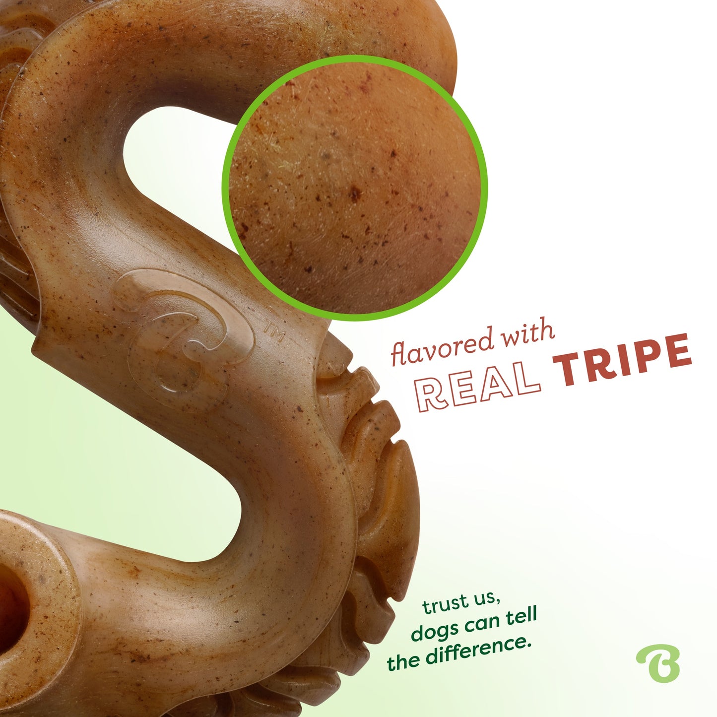 Benebone Tripe Bone Dog Toy