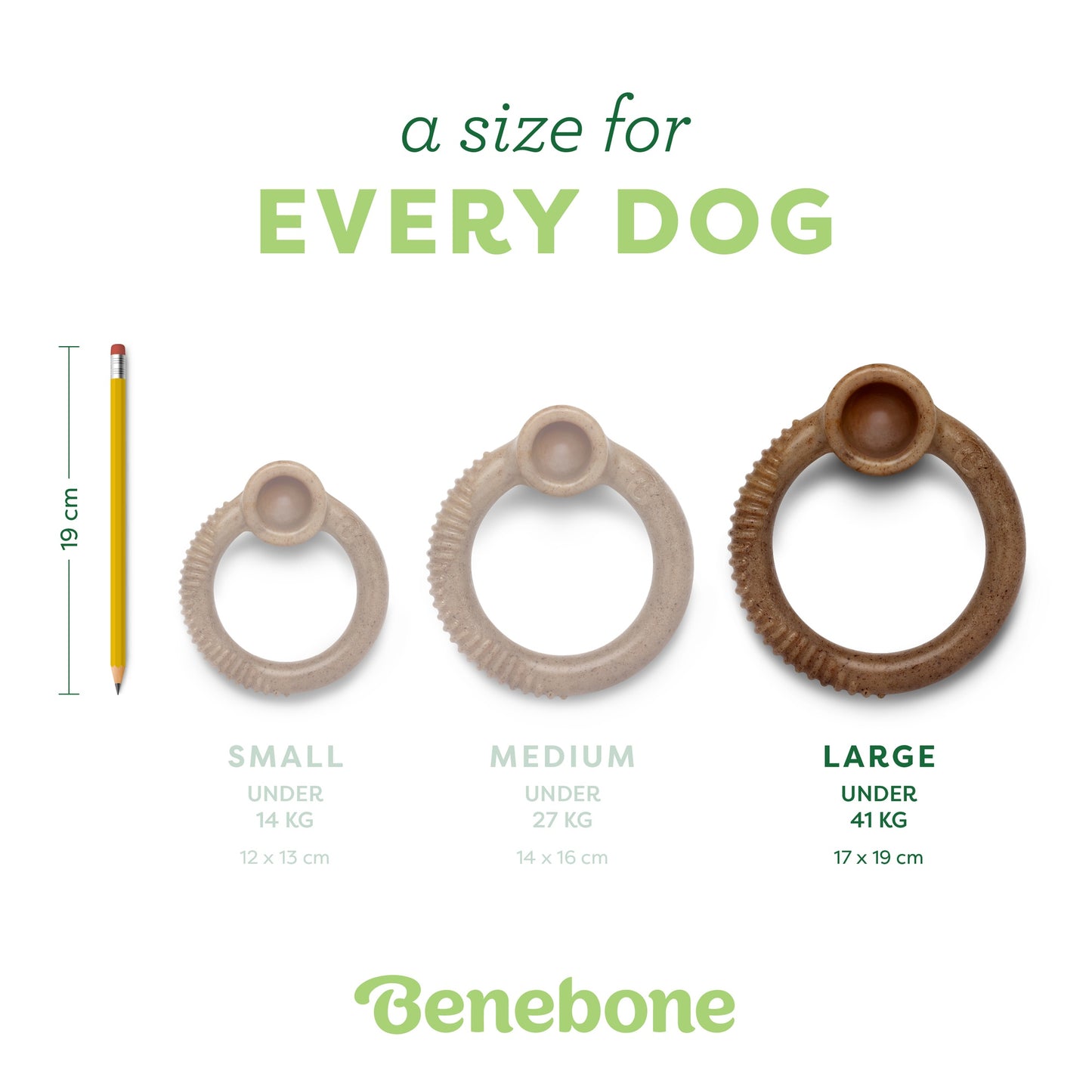Benebone Bacon Ring Dog Toy