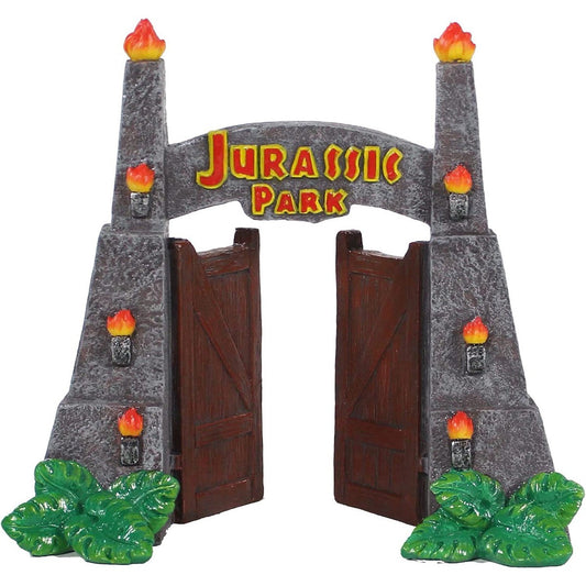 Penn Plax Jurassic Park Gates Ornament