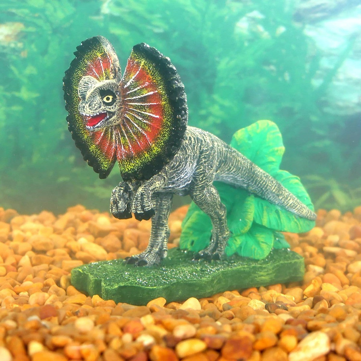Penn Plax Jurassic Park Dilophosauru Ornament