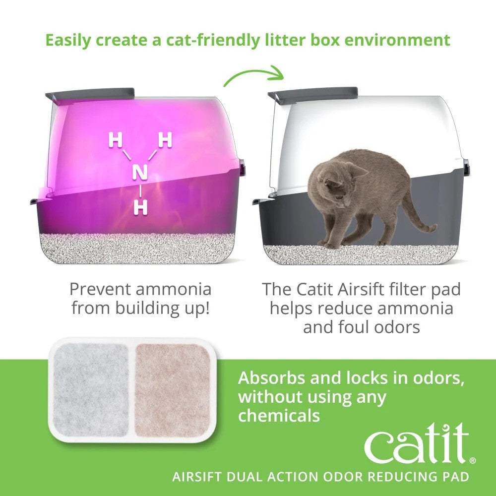 Catit Airsift Action Odour Reducing Pad