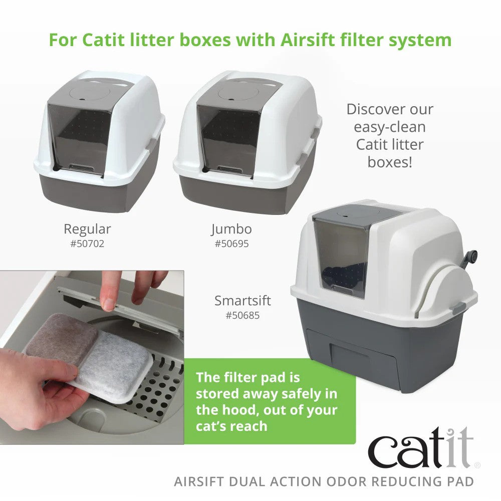 Catit Airsift Action Odour Reducing Pad