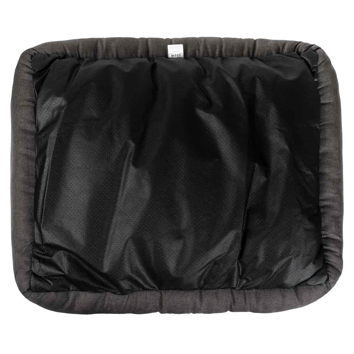 Lexi & Me Large/Extra Large Grey Bolster Bed