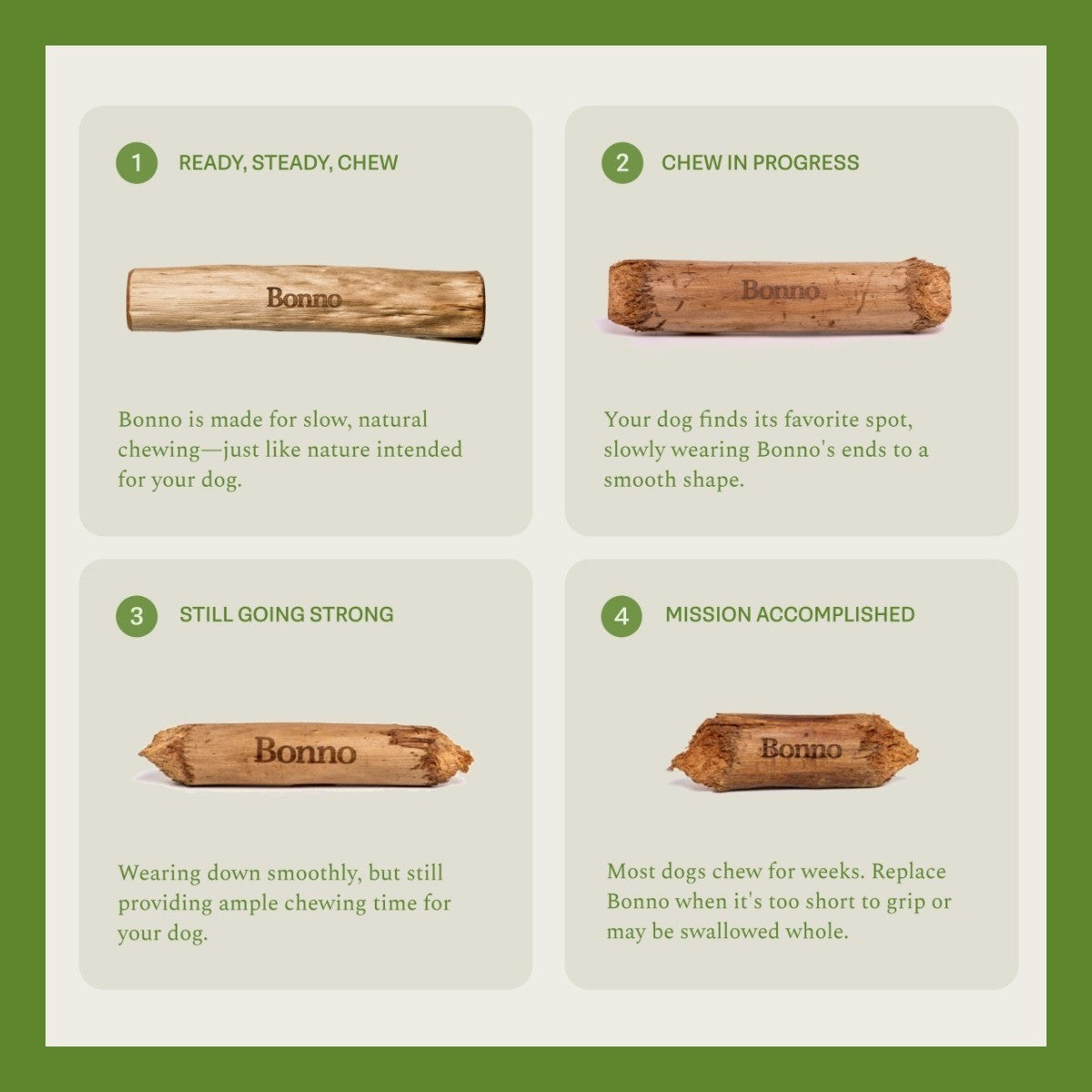 Bonno Natural Manuka Wood Dog Chew