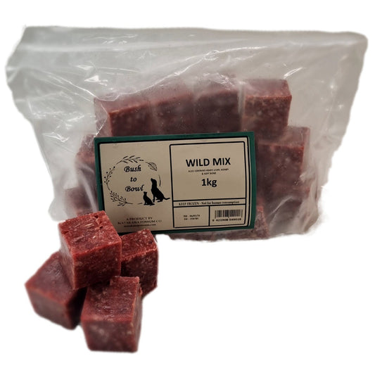 Bush to Bowl Raw Frozen Wild Mix Dog & Cat Food