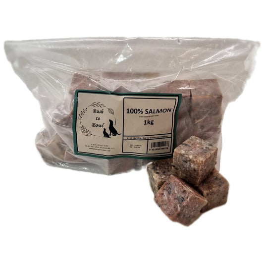 Bush to Bowl Raw Frozen Salmon Dog & Cat Food