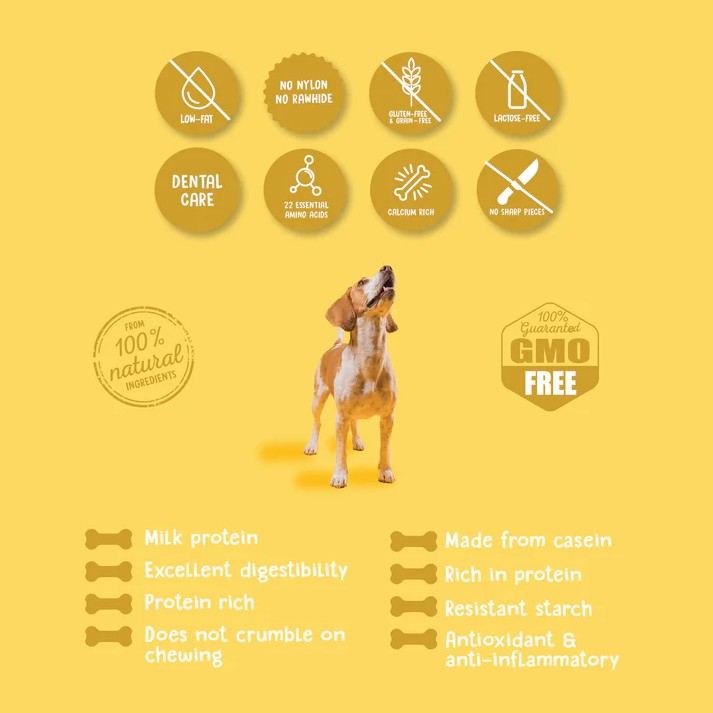 Plutos Cheese & Chicken Dog Chew