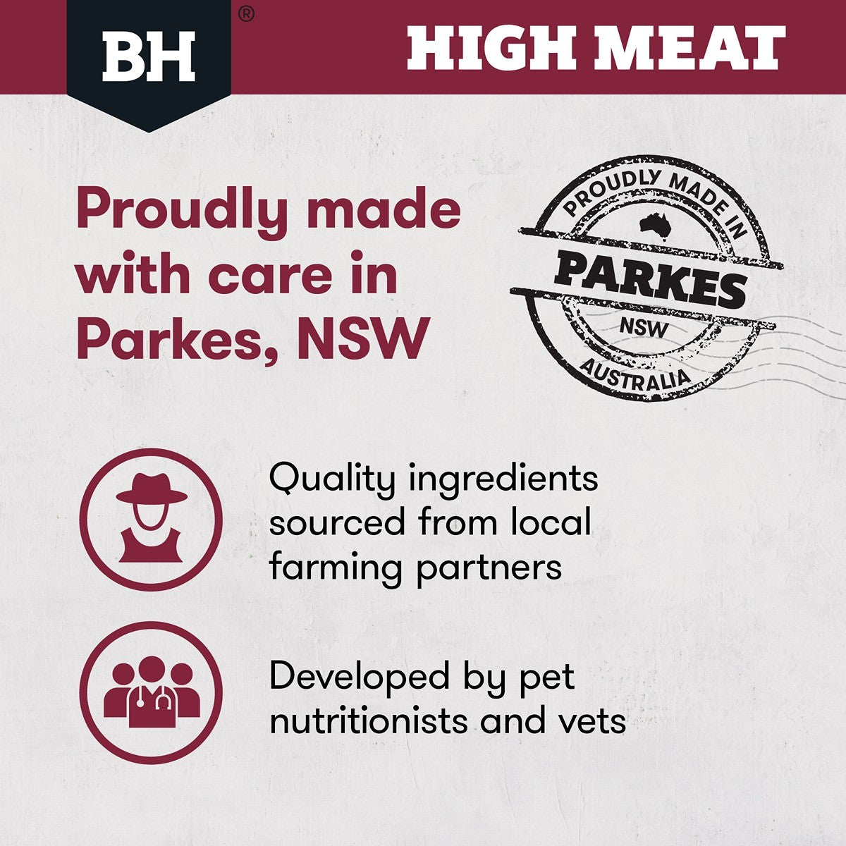 Black Hawk High Meat Australian Red Meat Dry Dog Food