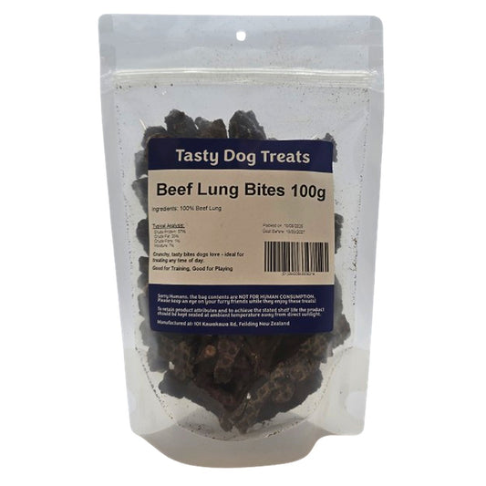 Tasty Dog Beef Lung Bites Dog Treat