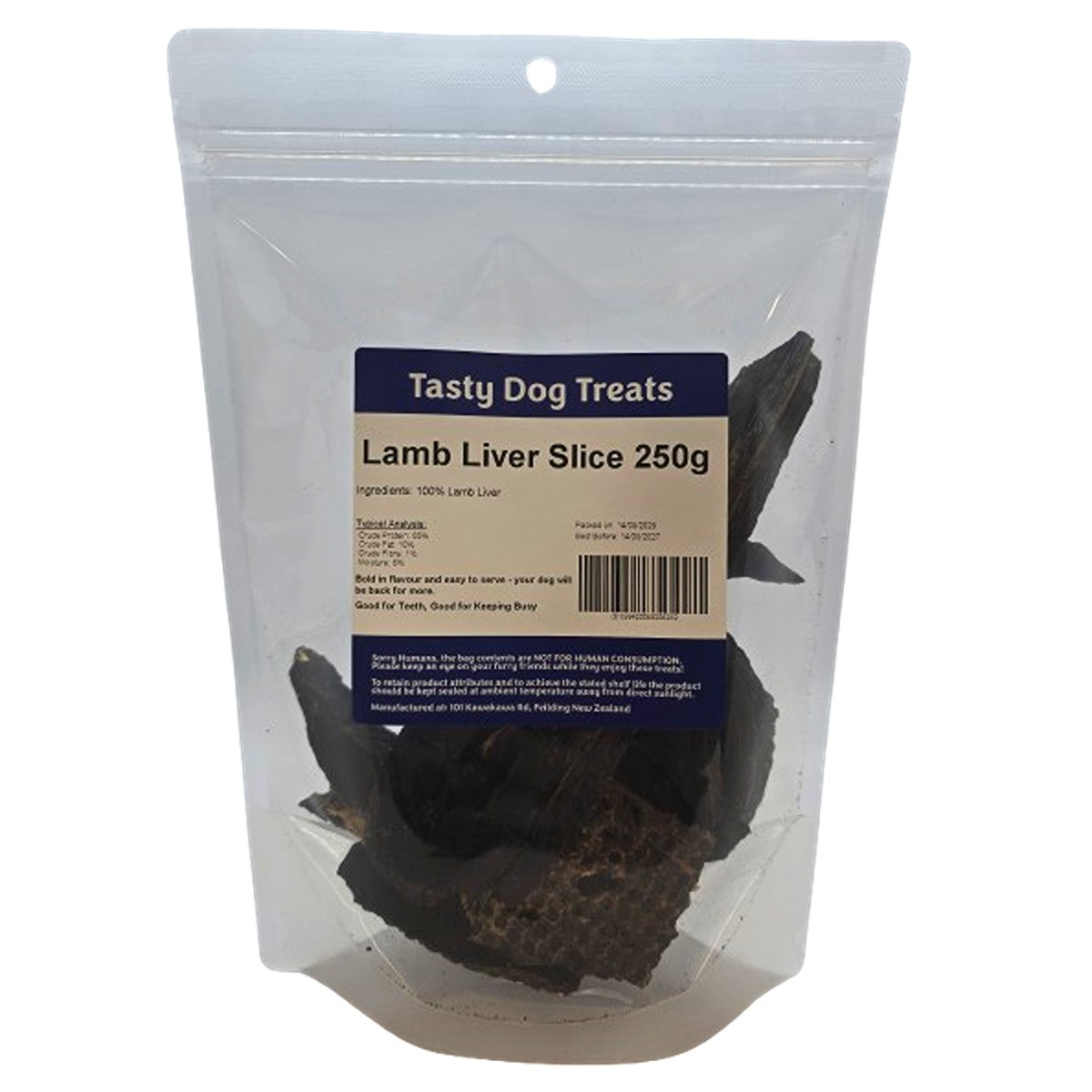 Tasty Dog Lamb Liver Dog Treat