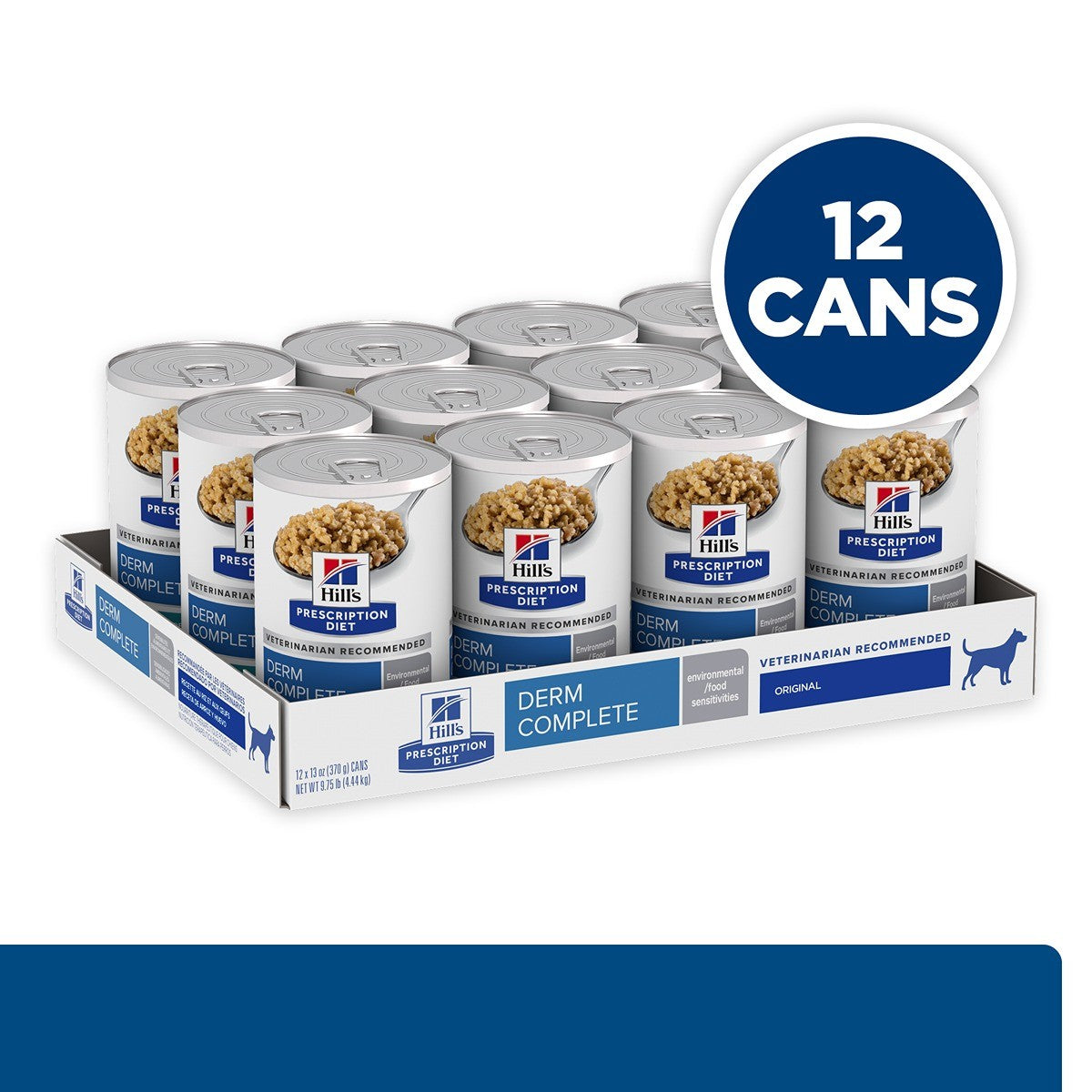 Hill’s Prescription Diet Derm Complete Canned Wet Dog Food