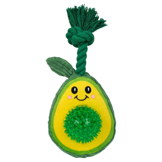 Garden Avocado Plush Dog Toy