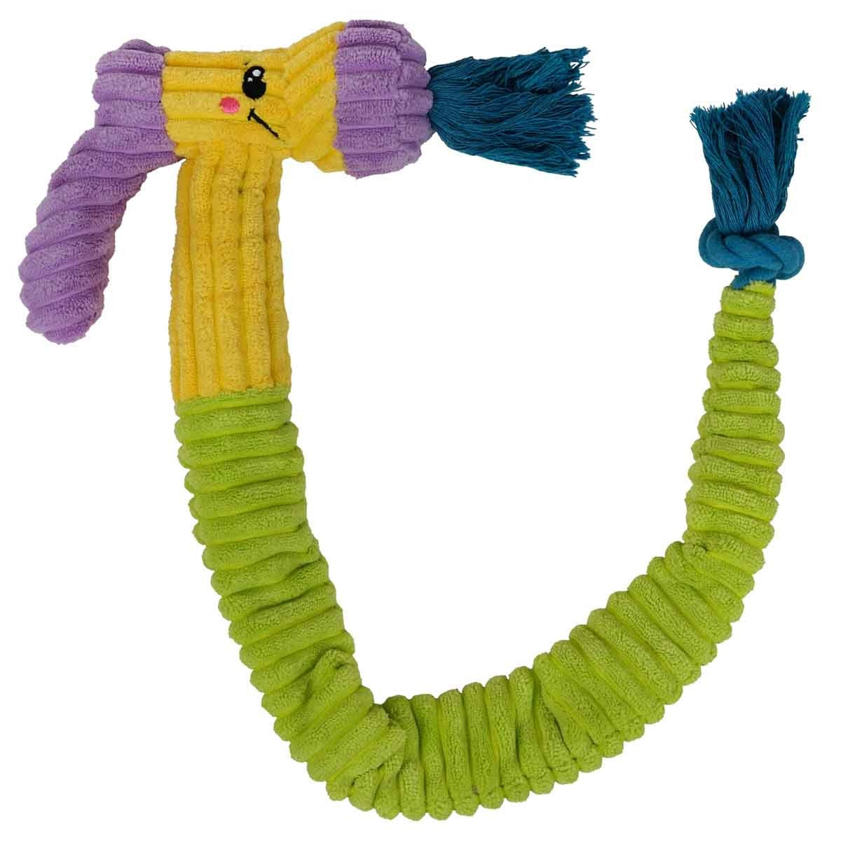 Garden Hose Plush Long Dog Toy