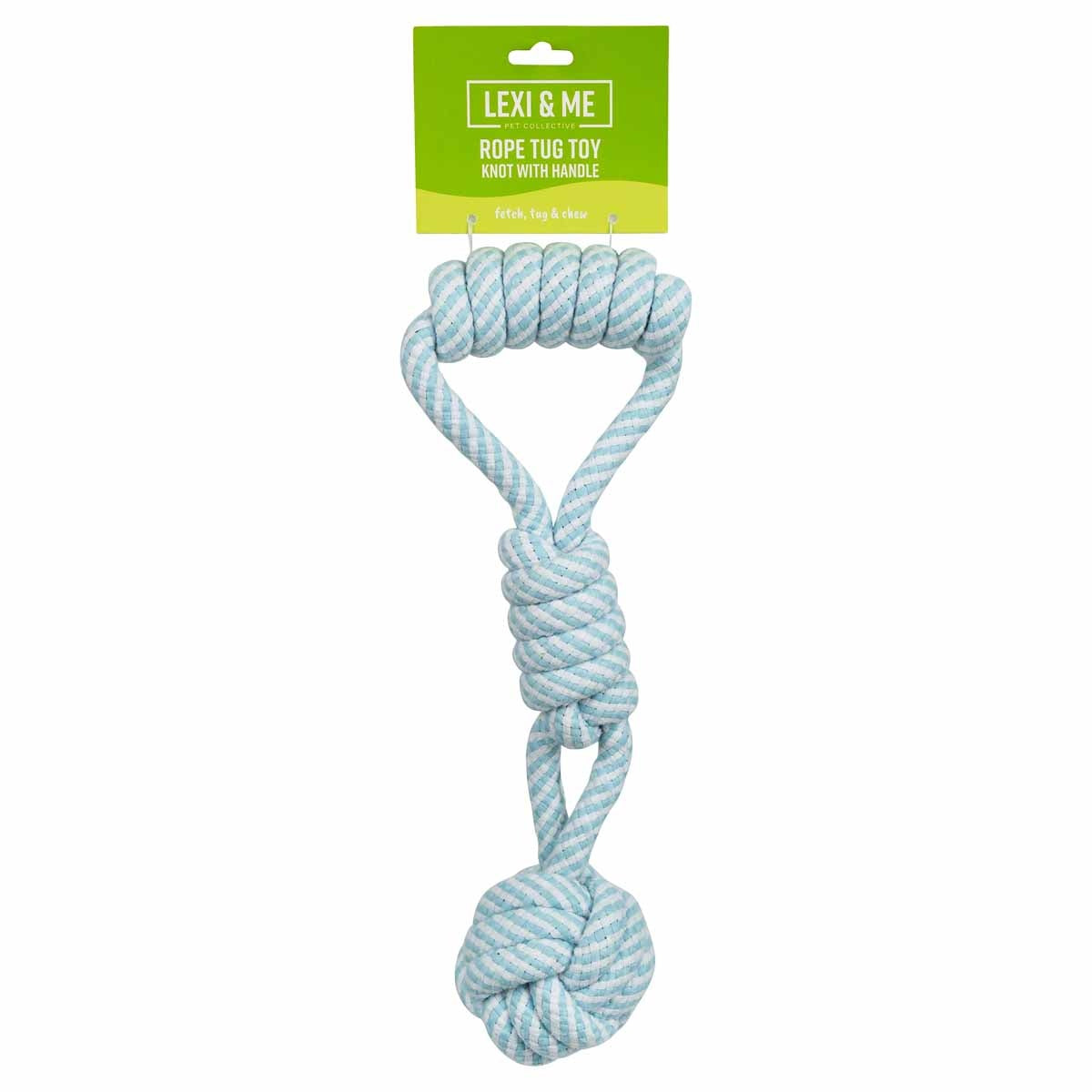 Lexi & Me Knot with Handle Rope Tug Toy