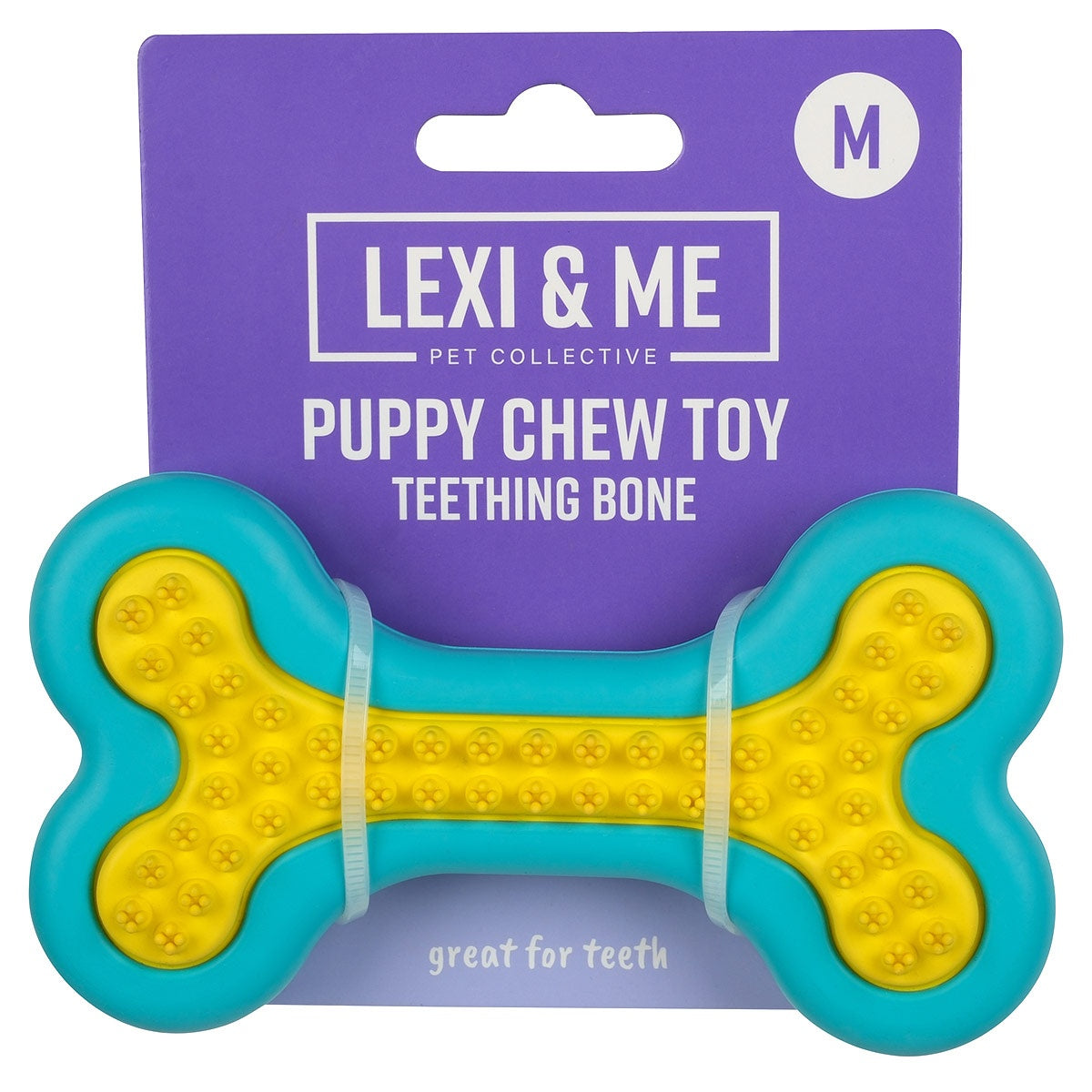 Lexi & Me Puppy Teething Bone Chew Toy