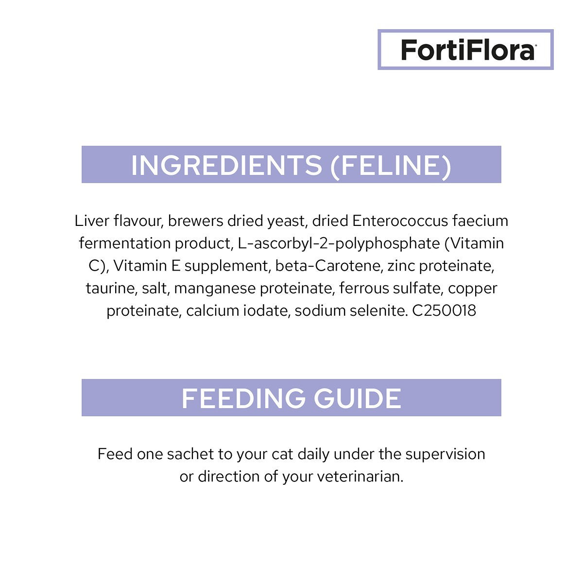 Pro Plan Vet Diet FortiFlora Feline Probiotic Supplement