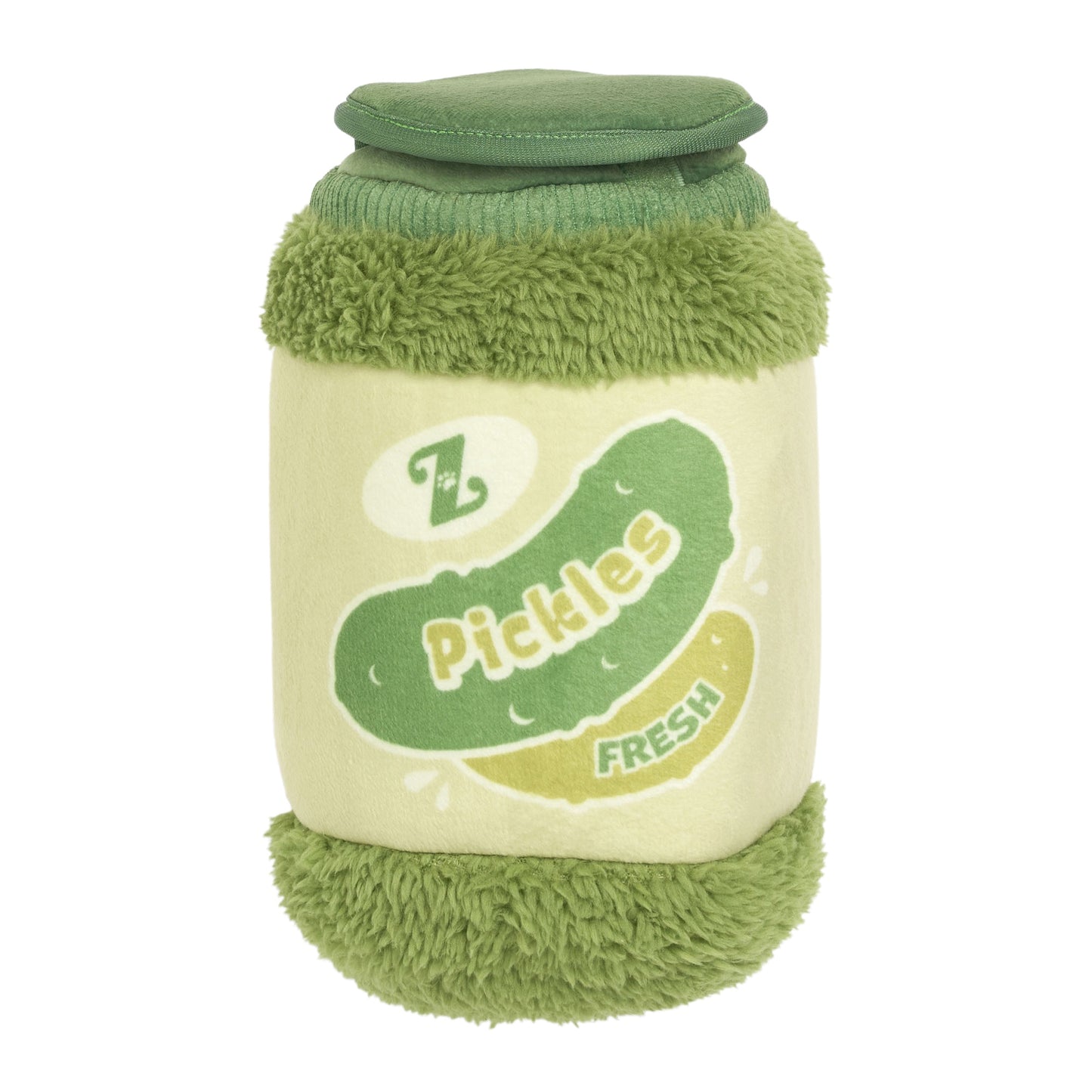 ZippyPaws Bungee Burrow Pickle Jar Dog Toy