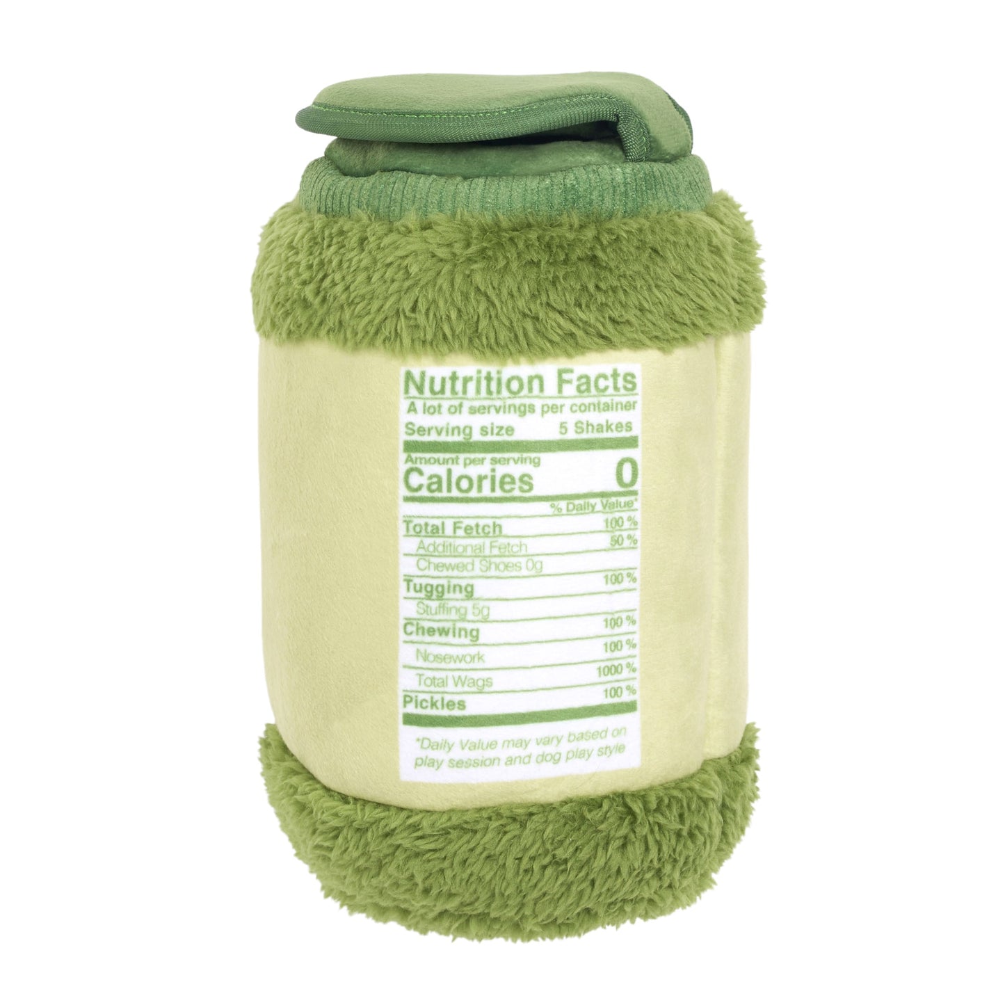 ZippyPaws Bungee Burrow Pickle Jar Dog Toy
