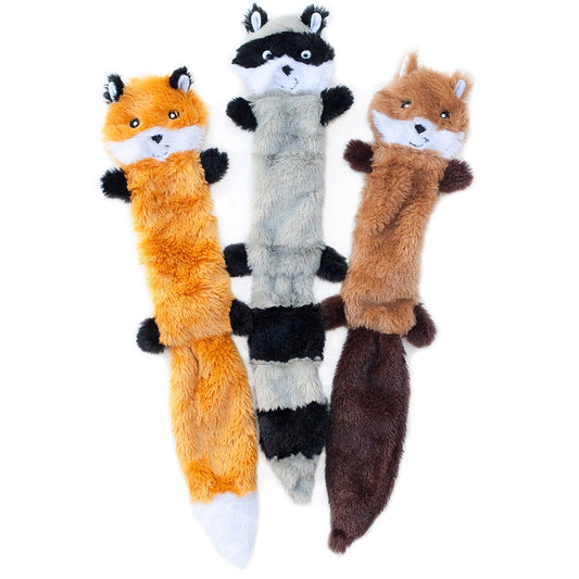 ZippyPaws Skinny Peltz Plush Dog Toy