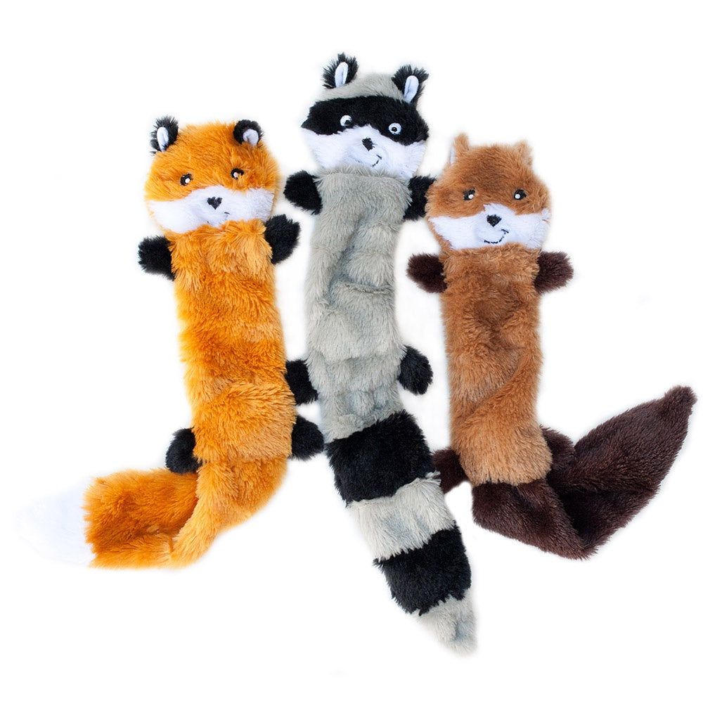 ZippyPaws Skinny Peltz Plush Dog Toy
