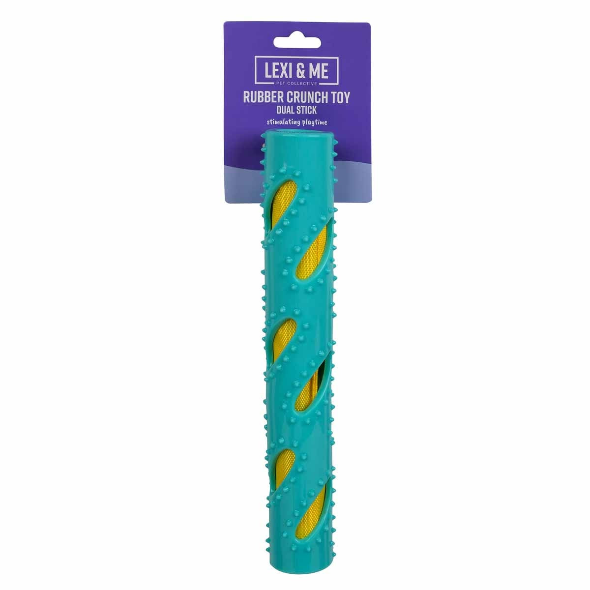 Lexi & Me Dual Stick Rubber Crunch Toy
