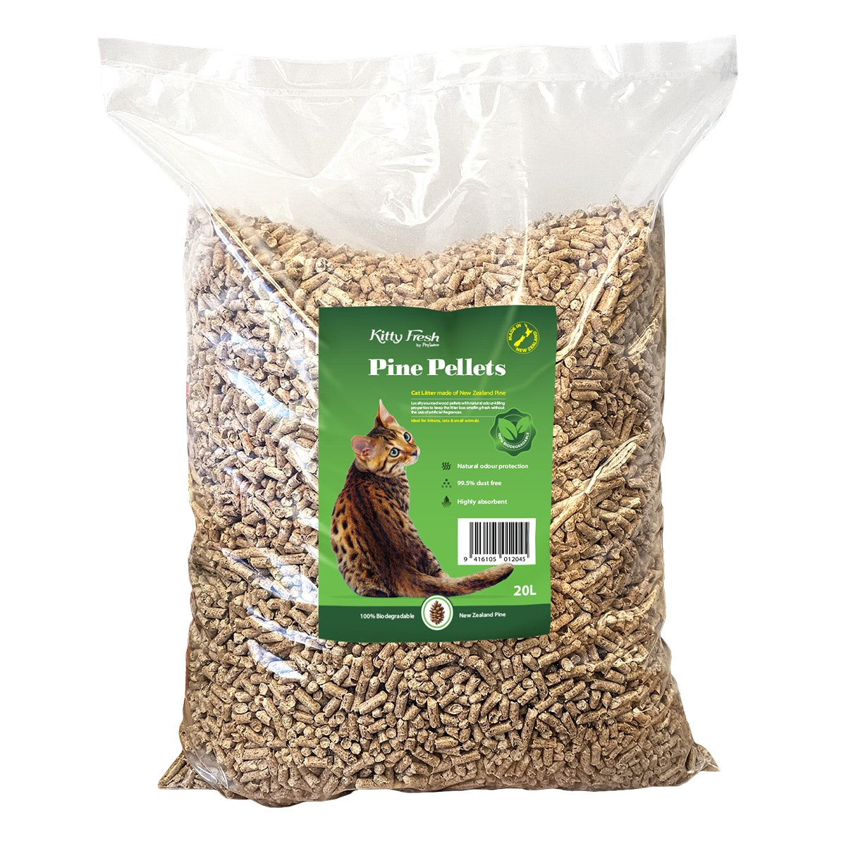 Kitty Fresh Pine Pellet Cat Litter