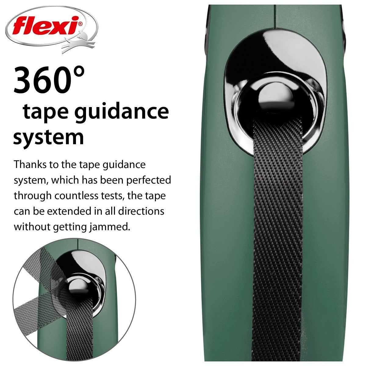 Flexi Classic Tape Retractable Leash 5m