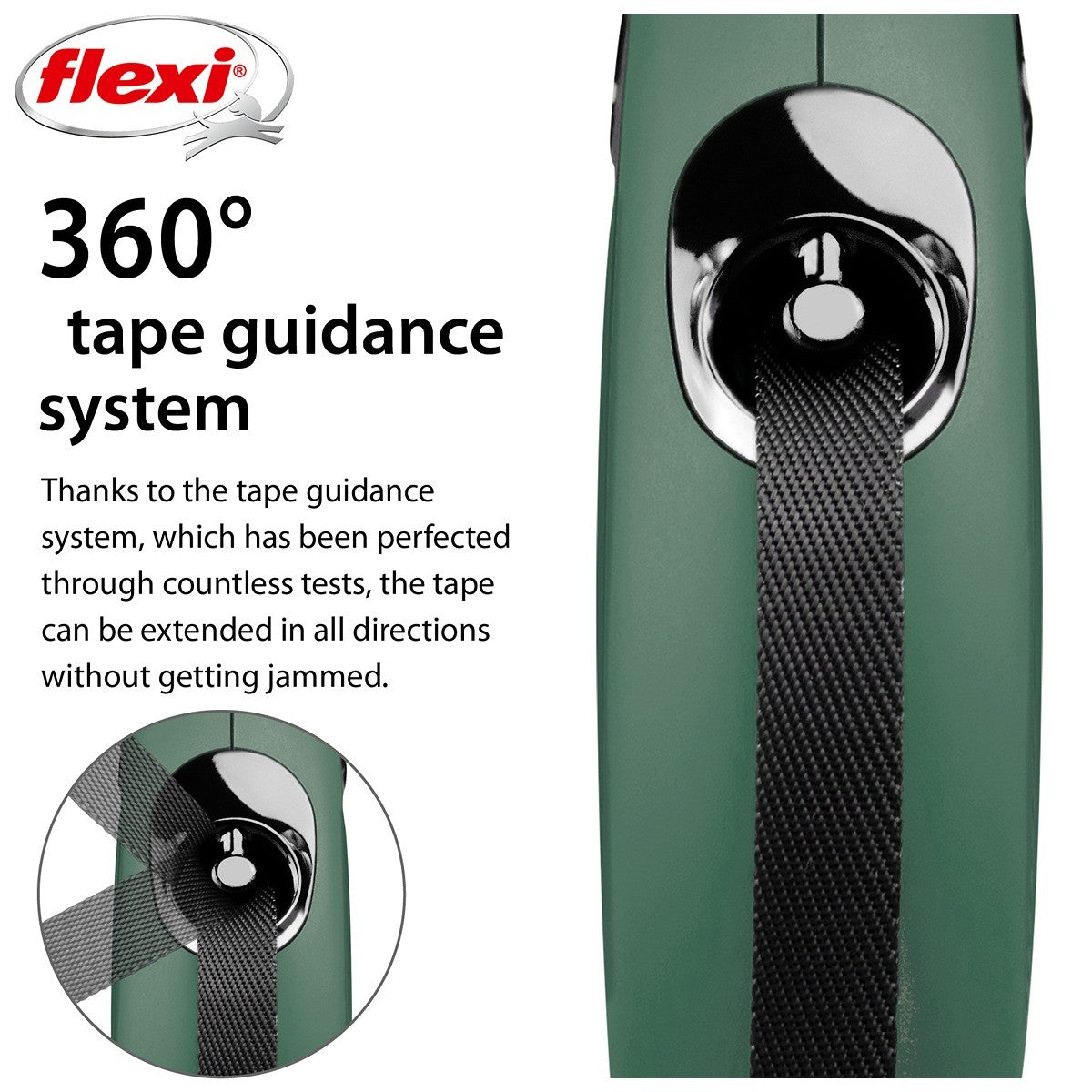 Flexi Classic Tape Retractable Leash 5m