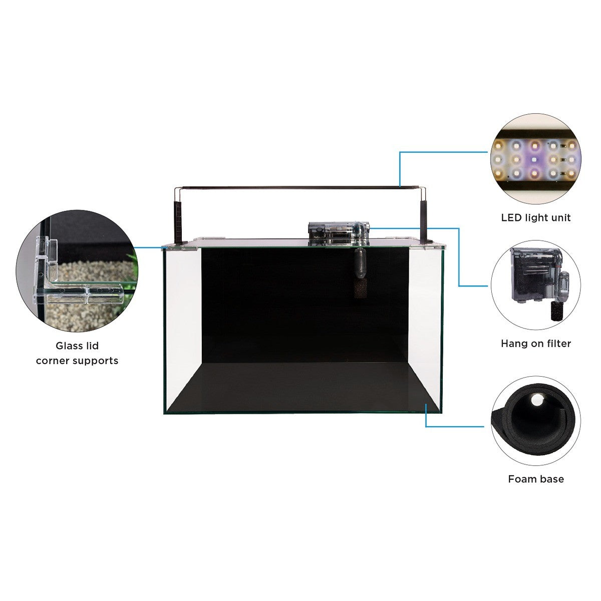 Aqua One Arena 70 Glass Aquarium