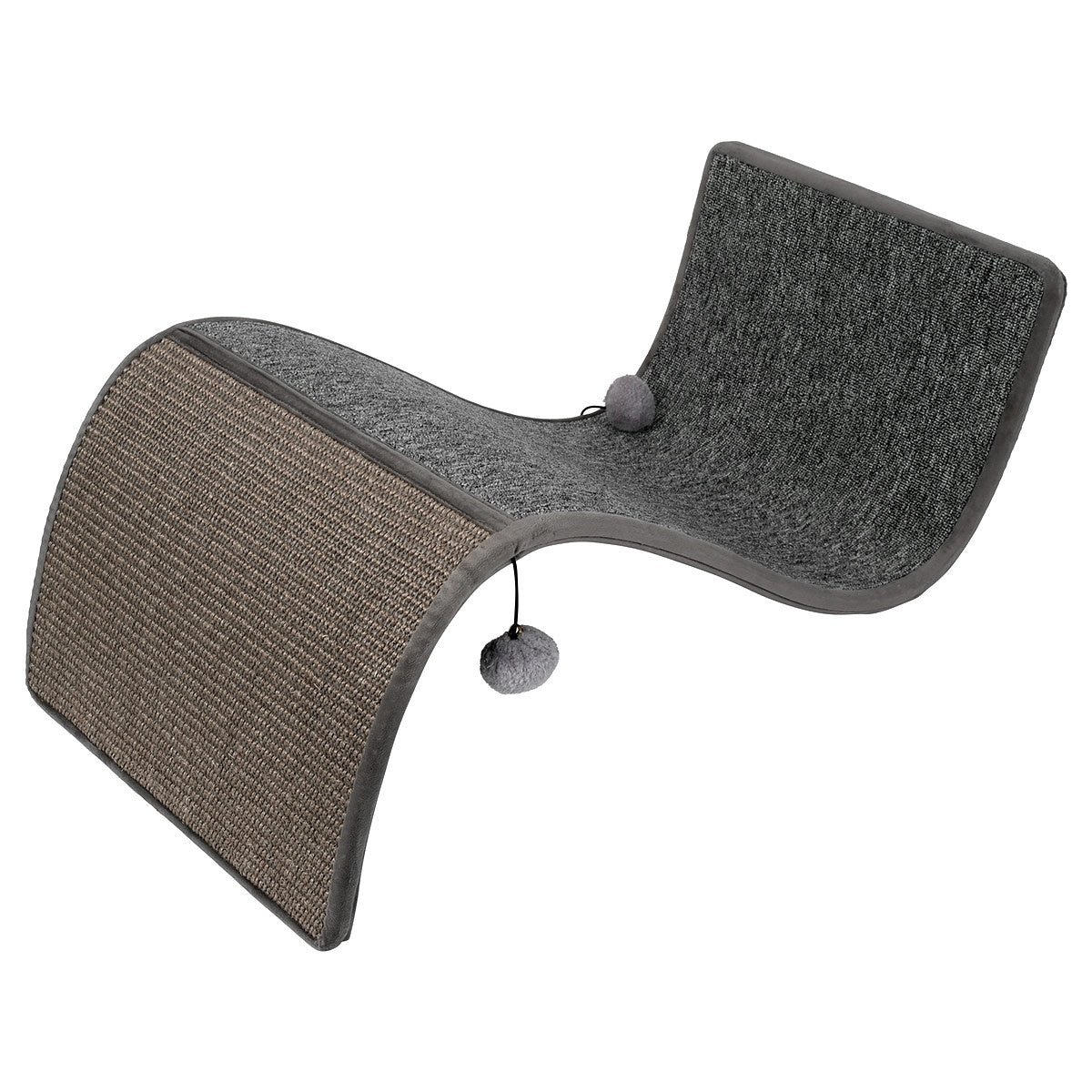 Buddy & Belle Cat Scratcher Bed Grey
