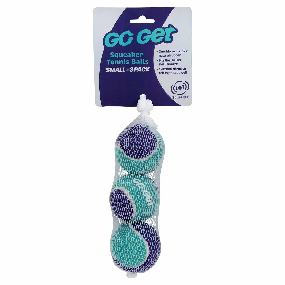 Go Get Squeaker Tennis Balls Dog Toy