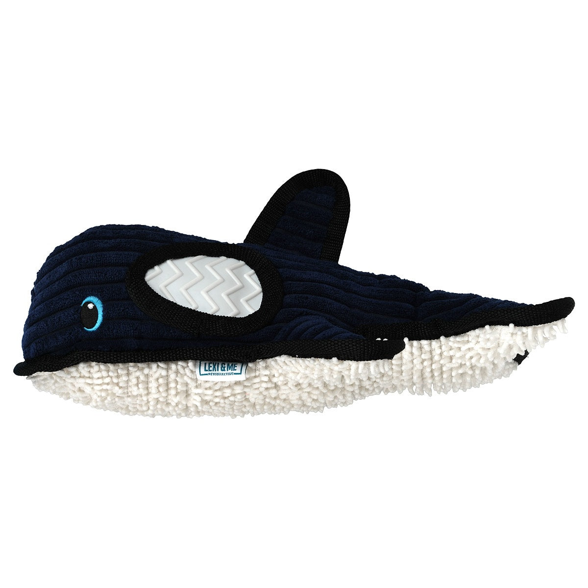 Lexi & Me Orca Plush & Rubber Dog Toy