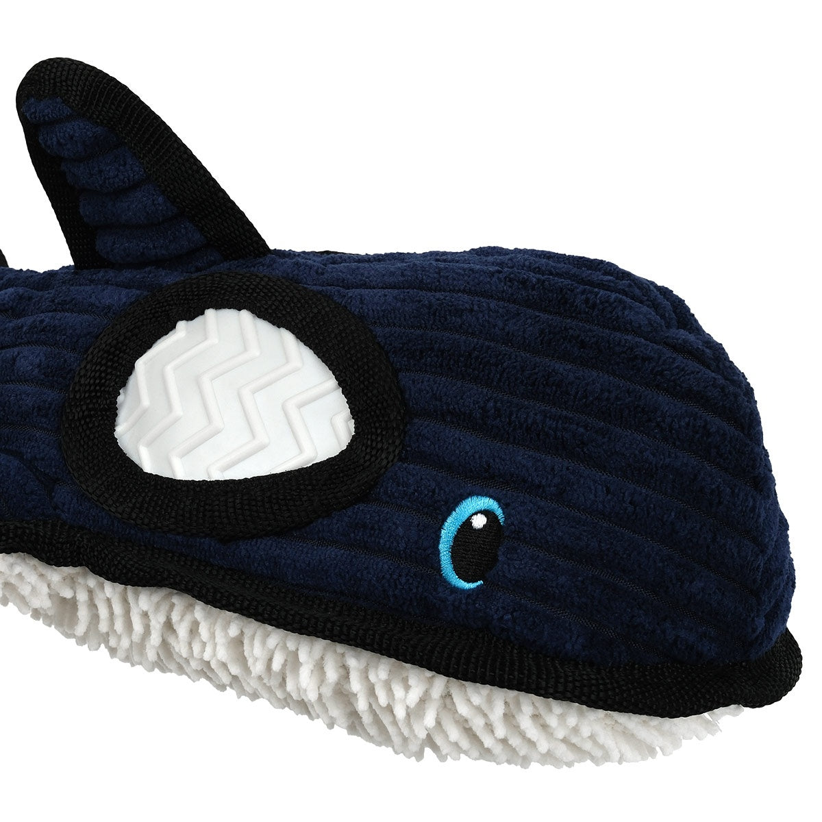 Lexi & Me Orca Plush & Rubber Dog Toy