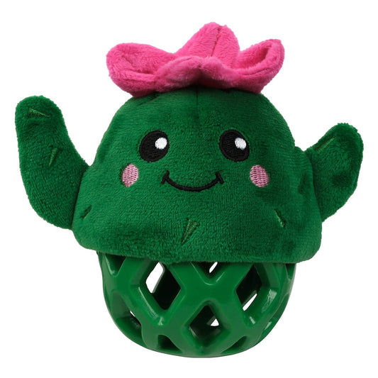 Lexi & Me Cactus Plush & Rubber Dog Toy