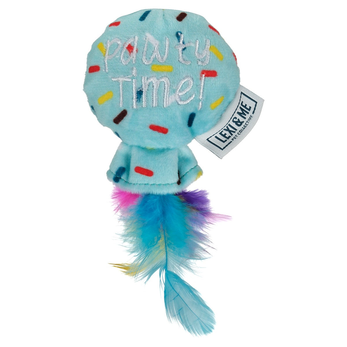 Lexi & Me Party Plush Cat Toy Multi Pack