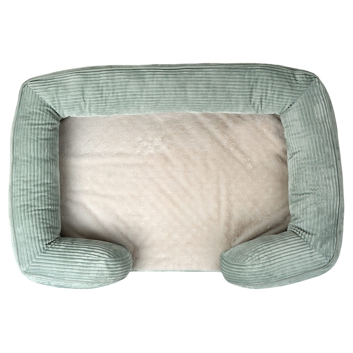 Buddy & Belle Orthopaedic Lounge Bed Cool Sage