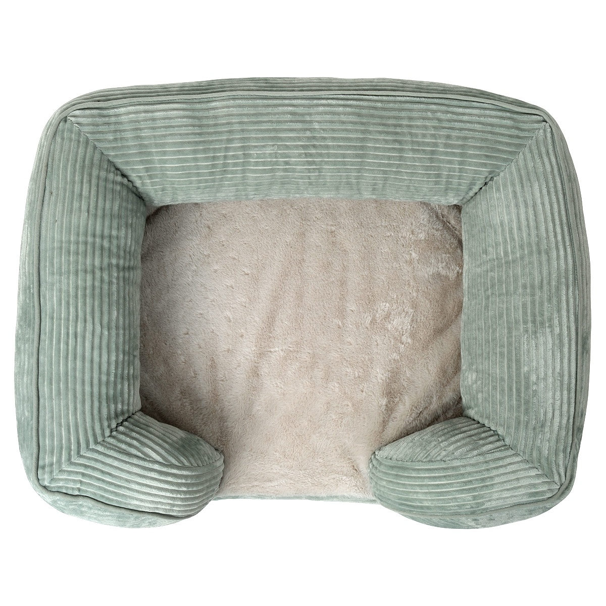 Buddy & Belle Orthopaedic Lounge Bed Cool Sage