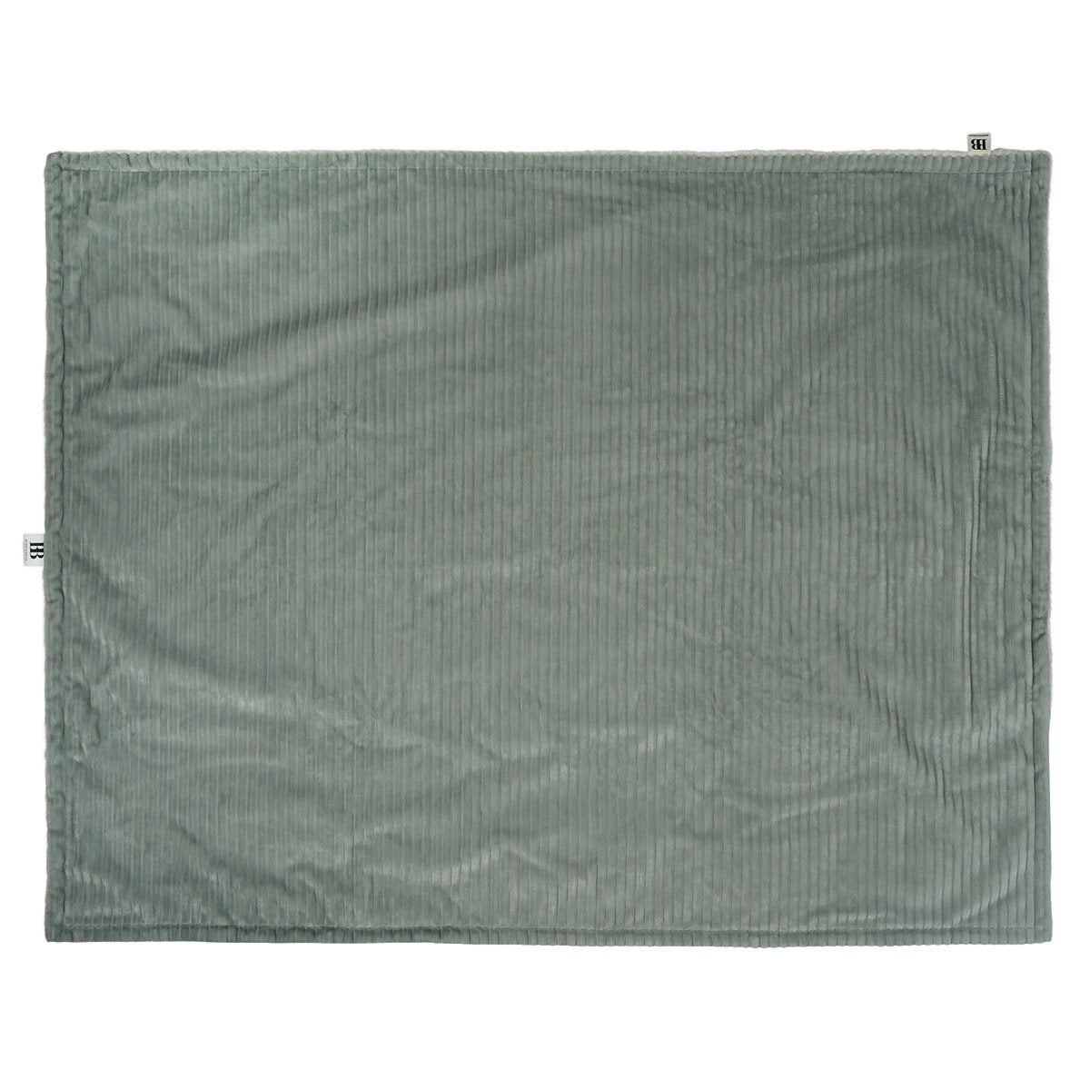 Buddy & Belle Reversible Plush Blanket Cool Sage